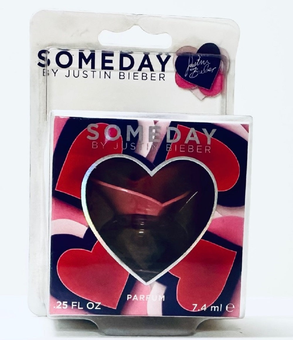 SOMEDAY * Justin Bieber 0.25 oz / 7.4 ml Mini Parfum Women Splash