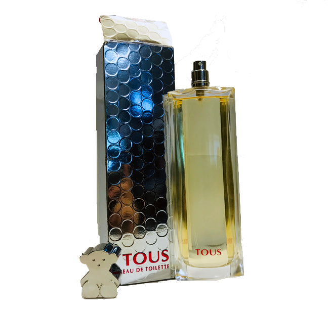 TOUS SILVER * Tous 3.0 oz / 90 ml Eau de Toilette Women Perfume Spray NOT SEALED