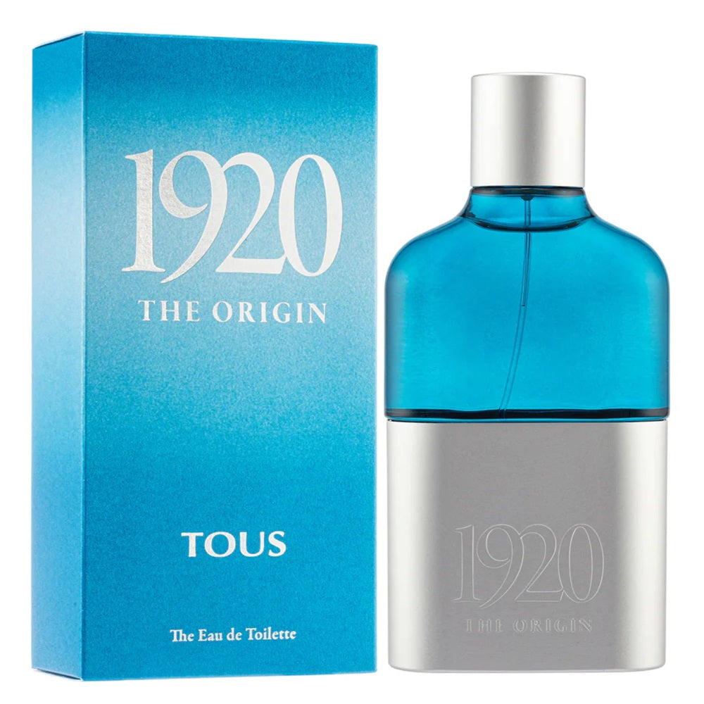 TOUS 1920 THE ORIGIN (Blue) 3.4 oz / 100 ml Eau de Toilette " EDT " Men Cologne