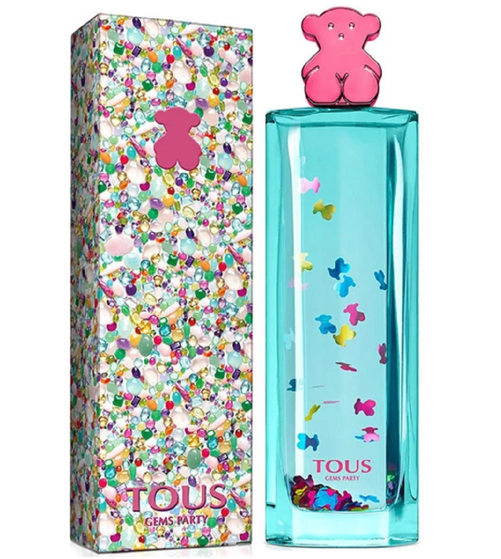 TOUS GEMS PARTY * Tous 3.0 oz / 90 ml Eau de Toilette (EDT) Women Perfume Spray