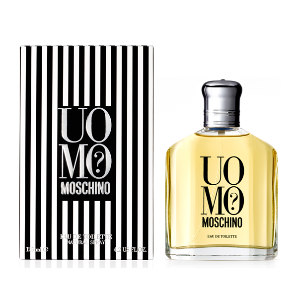 UOMO * Moschino 4.2 oz / 125 ml Eau de Toilette Men Cologne Spray