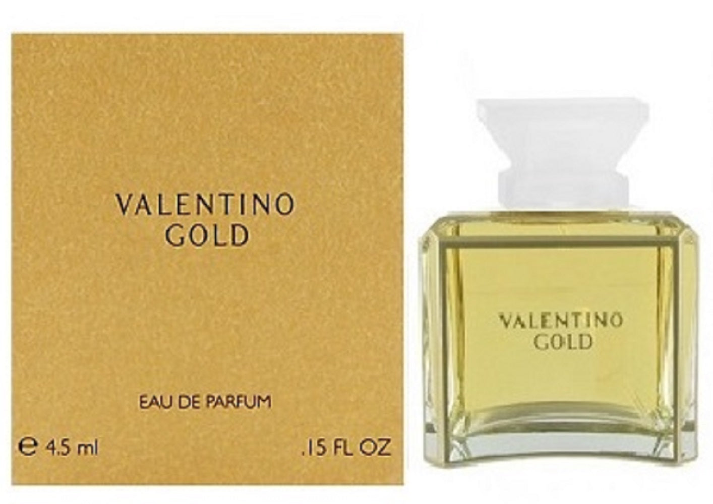 VALENTINO GOLD * Valentino 0.15 oz / 7.5 ml Miniature EDP Women Perfume Splash