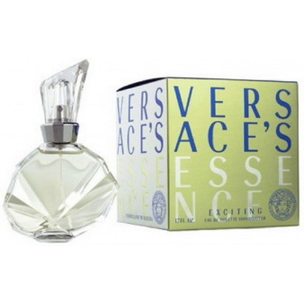 ESSENCE EXCITING * Versace 1.7 oz / 50 ml Eau de Toilette Women Perfume Spray