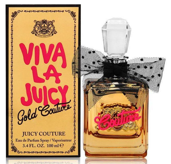 VIVA LA JUICY GOLD COUTURE * Juicy Couture 3.4 oz EDP Women Perfume Spray