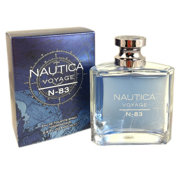 VOYAGE N-83 * Nautica 3.4 oz / 100 ml Eau de Toilette Men Cologne Spray