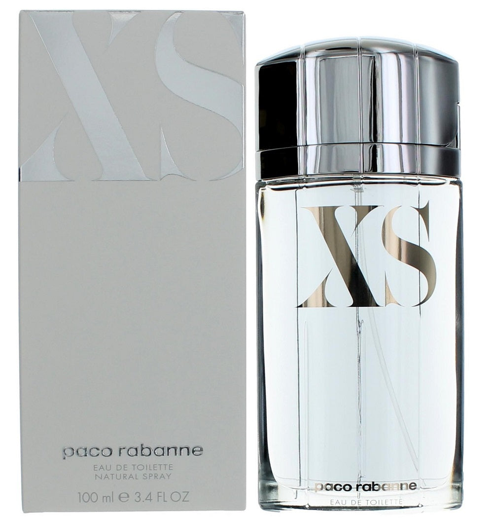 XS * Paco Rabanne 3.4 oz / 100 ml Eau de Toilette (EDT) Men Cologne Spray