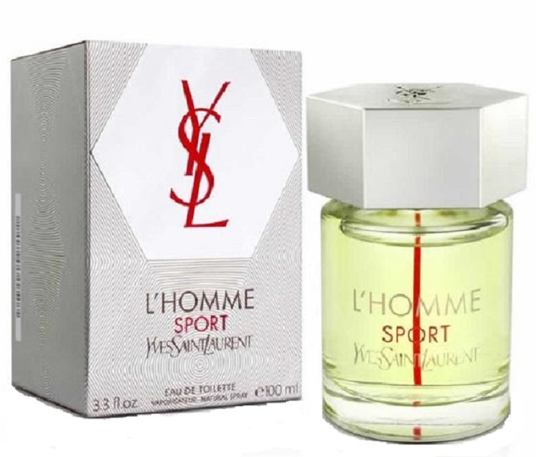 YSL L'HOMME SPORT * Yves Saint Laurent 3.3 oz / 100 ml EDT Men Cologne Spray