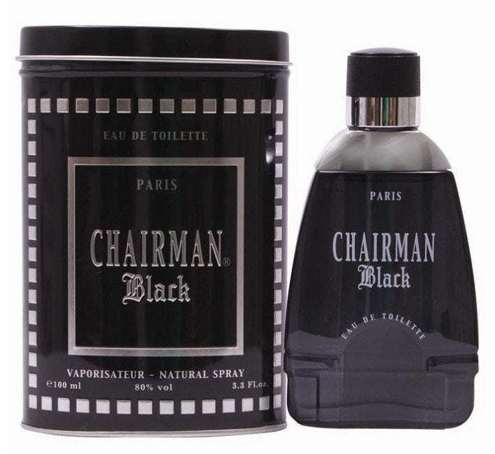 CHAIRMAN BLACK * Yves de Sistelle 3.3 oz / 100 ml EDT Men Cologne Spray