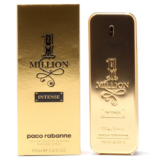1 MILLION INTENSE * Paco Rabanne 3.4 oz / 100 ml EDT Men Cologne Spray