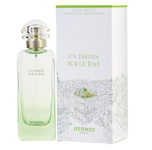 UN JARDIN SURLE TOIT * Hermes 3.3 oz / 100 ml EDT Unisex Perfume Spray