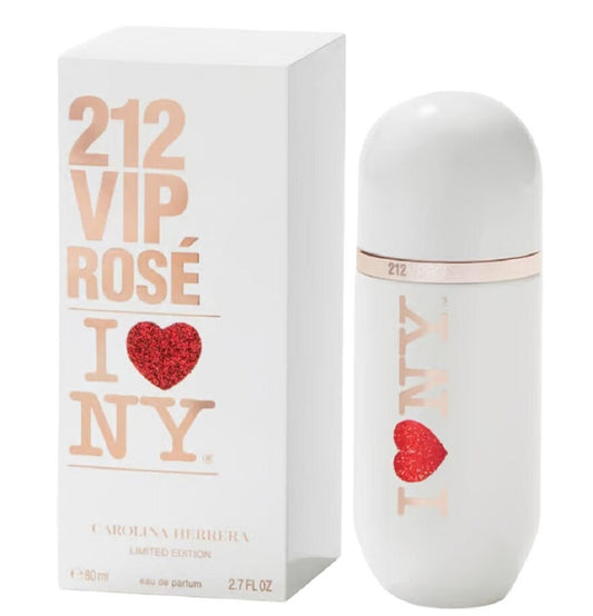 212 VIP ROSE I LOVE NY * Carolina Herrera 2.7 oz / 80 ml EDP Women Perfume