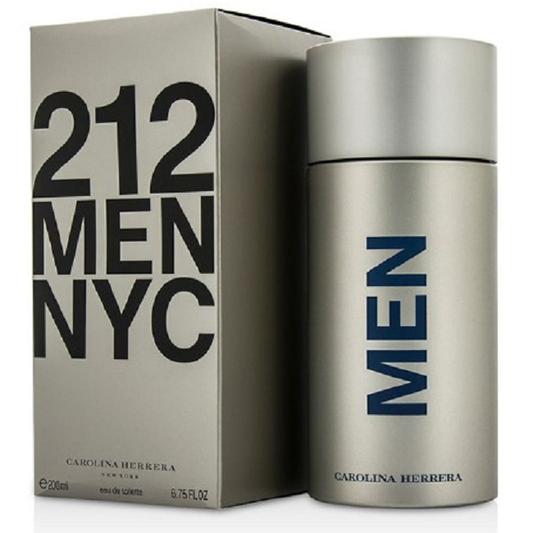 212 MEN NYC * Carolina Herrera 6.75 oz / 200 ml EDT Men Cologne Spray