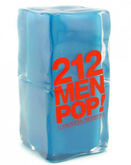 212 MEN POP * Carolina Herrera 3.4 oz / 100 ml EDT Men Cologne Spray