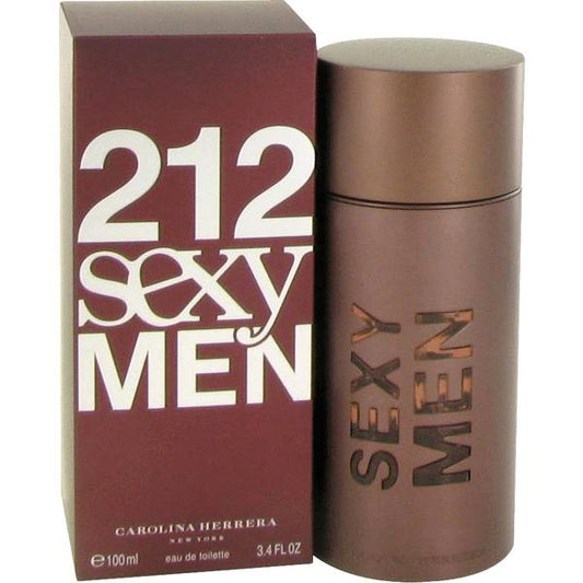 212 SEXY MEN * Carolina Herrera 3.4 oz / 100 ml EDT Men Cologne Spray