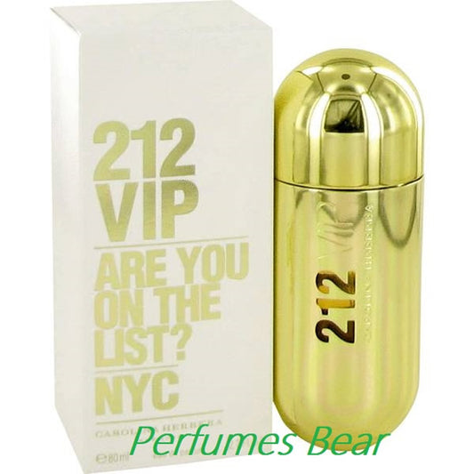 212 VIP * Carolina Herrera 2.7 oz / 80 ml EDP Women Perfume Spray