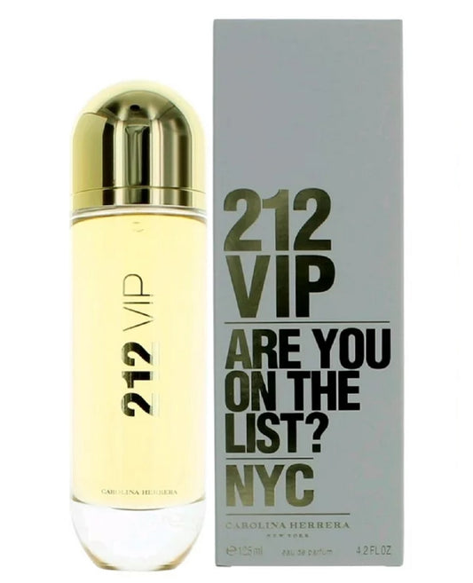 212 VIP * Carolina Herrera 4.2 oz / 125 ml Eau De Parfum Women Perfume Spray
