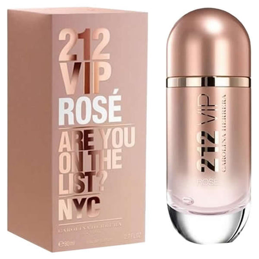 212 VIP ROSE * Carolina Herrera 2.7 oz / 80 ml Eau de Parfum Women Perfume Spray