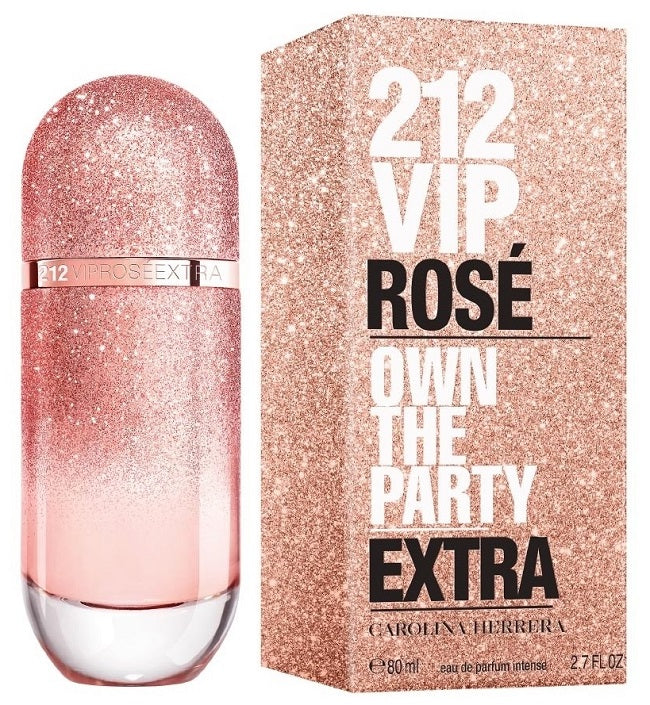 212 VIP ROSE EXTRA * Carolina Herrera 2.7 oz / 80 ml EDP Women Perfume Spray