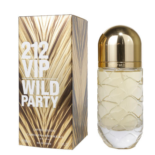 212 VIP WILD PARTY * Carolina Herrera 2.7 oz EDT Women Spray Limited Edition