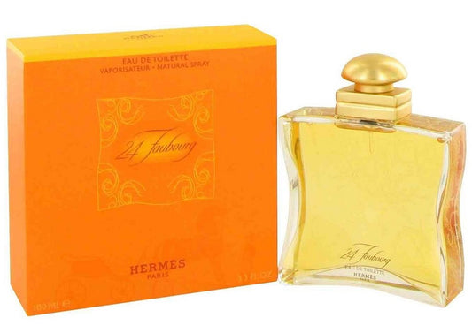 24 FAUBOURG * Hermes 3.3 oz / 100 ml Eau De Toilette " EDT " Women Perfume Spray