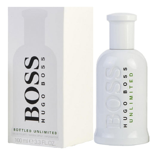 BOSS #6 BOTTLED UNLIMITED * Hugo Boss 3.4 oz / 100 ml Eau de Toilette Men Spray