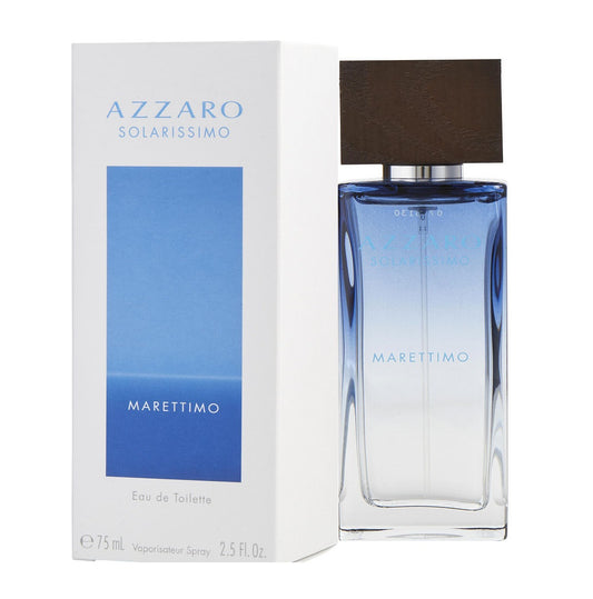 SOLARISSIMO MARETTIMO * Azzaro 2.5 oz / 75 ml EDT Men Cologne EDT Spray