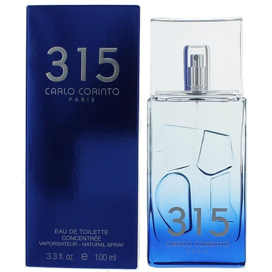 315 * Carlo Corinto 3.3 oz / 100 ml Eau de Toilette Concentree Men Cologne Spray