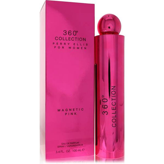 360 COLLECTION MAGNTIC PINK * Perry Ellis 3.4 oz / 100 ml EDP Women Perfume