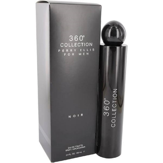 360 COLLECTION NOIR * Perry Ellis 3.4 oz / 100 ml Eau De Toilette Men Cologne