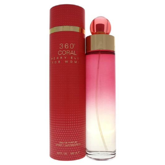 360 CORAL * Perry Ellis 6.8 oz / 200 ml Eau De Parfum Women Perfume Spray