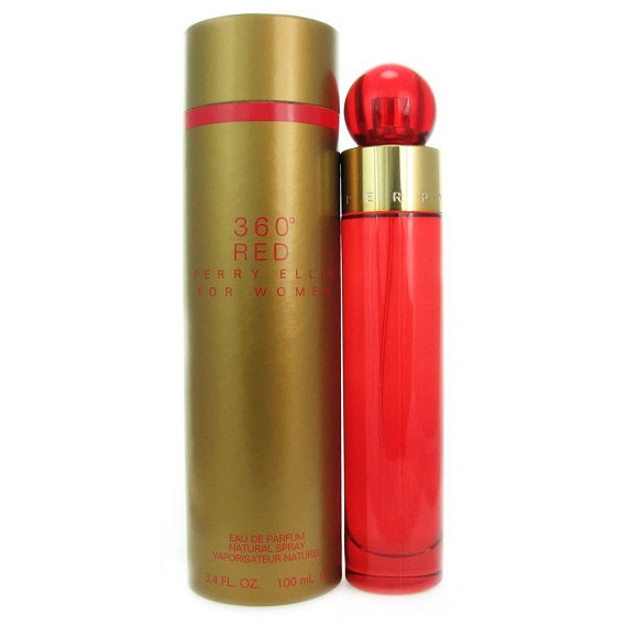 360 RED * Perry Ellis 3.4 oz / 100 ml Eau De Parfum (EDP) Women Perfume Spray