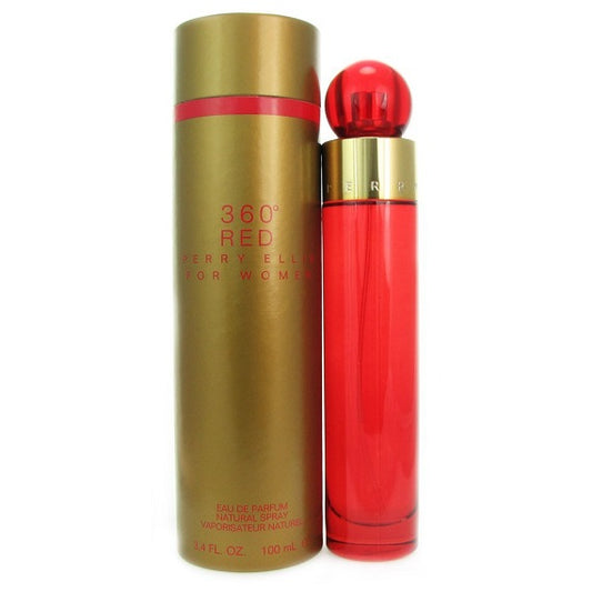 360 RED * Perry Ellis 3.4 oz / 100 ml Eau De Parfum (EDP) Women Perfume Spray