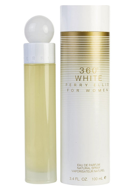 360 WHITE * Perry Ellis 3.4 oz / 100 ml Eau De Parfum Women Perfume Spray