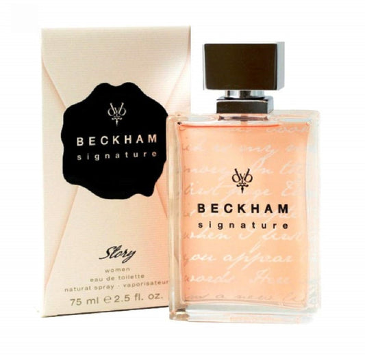 SIGNATURE STORY * David Beckham 2.5 oz / 75 ml EDT Women Perfume Spray