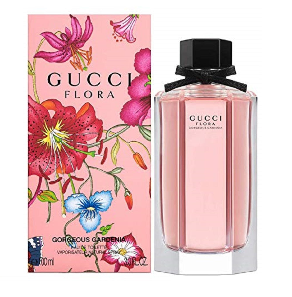FLORA GORGEOUS GARDENIA * Gucci 3.3 oz / 100 ml EDT Women Perfume Spray