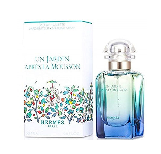 UN JARDIN APRES LA MOUSSON * Hermes 1.6 oz / 50 ml EDT Women Perfume Spray