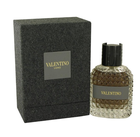 VALENTINO UOMO * Valentino 3.4 oz / 100 ml EDT Men Collector Felt Edition Spray