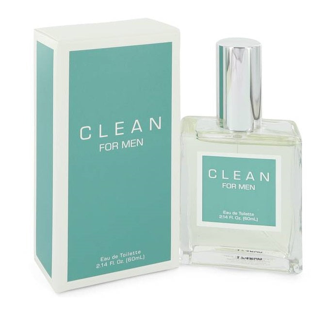 CLEAN For Men * Clean 2.14 oz / 60 ml Eau De Toilette Cologne Spray