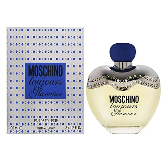 TOUJOURS GLAMOUR * Moschino 3.4 oz / 100 ml Eau de Toilette Women Perfume Spray