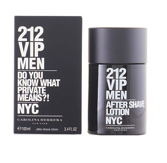 212 VIP After Shave Lotion * Carolina Herrera 3.4 oz / 100 ml Men