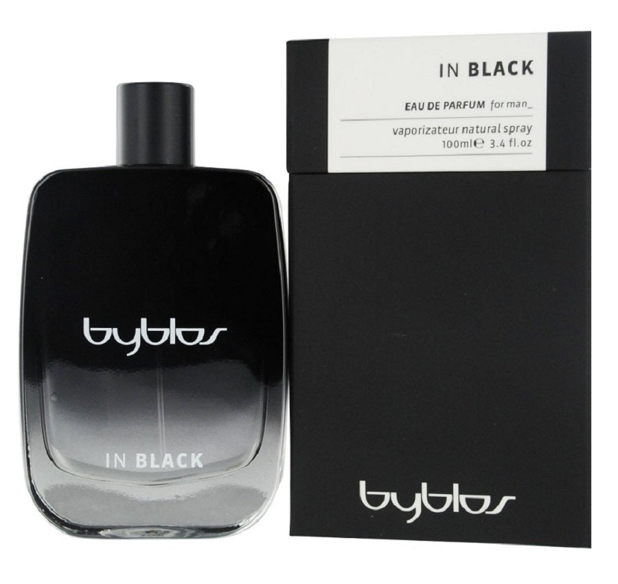 BYBLOS IN BLACK * Byblos 3.4 oz / 100 ml Eau De Parfum (EDP) Men Cologne Spray