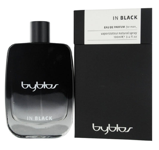BYBLOS IN BLACK * Byblos 3.4 oz / 100 ml Eau De Parfum (EDP) Men Cologne Spray