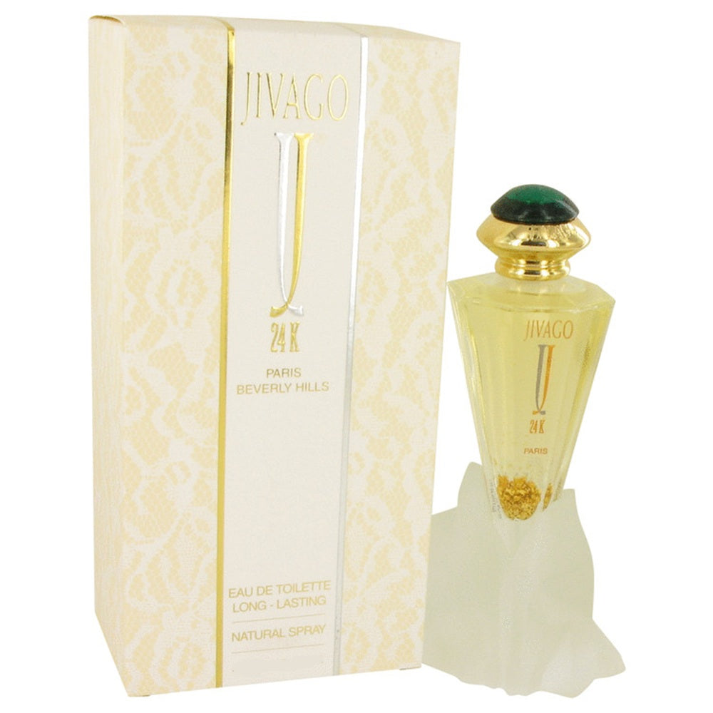 24K * Jivago 2.5 oz / 75 ml Eau de Toilette (EDT) Women Perfume Spray