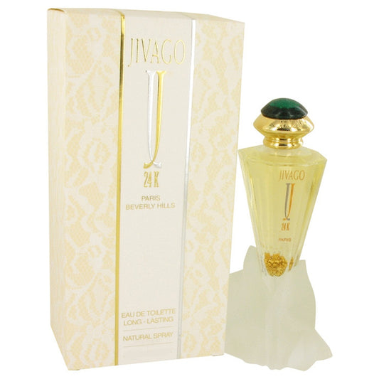 24K * Jivago 2.5 oz / 75 ml Eau de Toilette (EDT) Women Perfume Spray