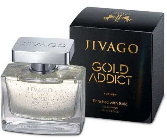 GOLD ADDICT * Joseph Jivago 3.4 oz / 100 ml Eau de Parfum Men Cologne Spray