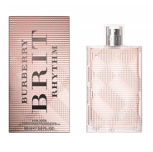 BRIT RHYTHM FLORAL * Burberry 3.0 oz / 90 ml Eau de Toilette Women Perfume Spray