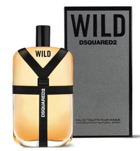 WILD * Dsquared2 3.4 oz / 100 ml EDT Men Cologne Spray * New in Box *