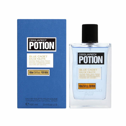 POTION BLUE CADET * Dsquared2 3.4 oz/ 100 ml EDT Men Cologne Spray