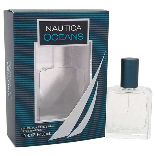 NAUTICA OCEANS * Nautica 1.0 oz / 30 ml Eau de Toilette Men Cologne Spray