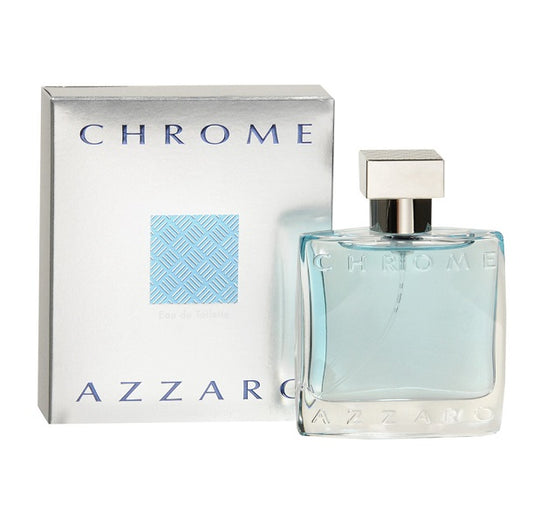 AZZARO CHROME * Azzaro 3.4 oz / 100 ml Eau de Toilette Men Cologne Spray
